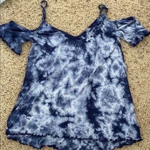 American eagle off the shoulder tank top